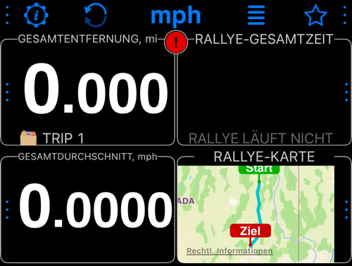 Aus dem SSCC-Buch installierte Messgeräte mit der Karte unten rechts