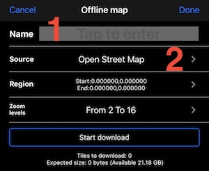 URL library menu