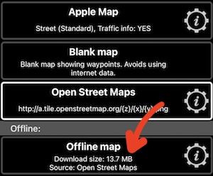 URL library menu
