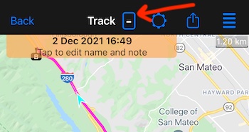track view, category button