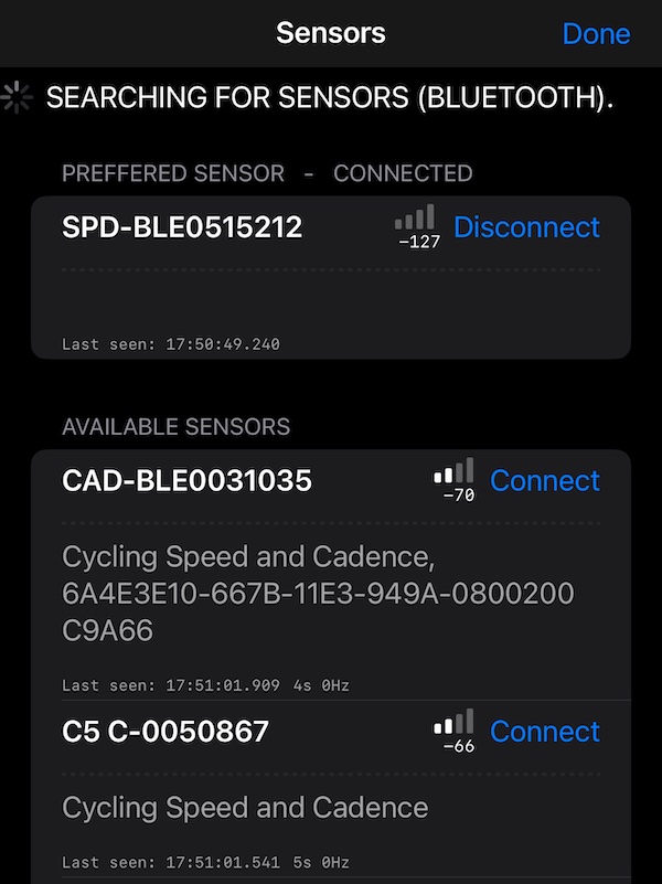 Örnek sensör listesi
