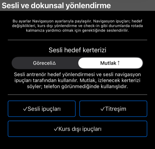 Sesli ve dokunsal rehberlik