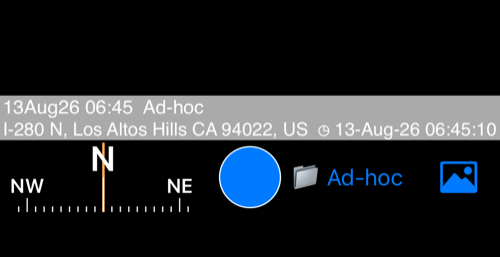 Timestamp visible in the camera’s bottom Notes overlay