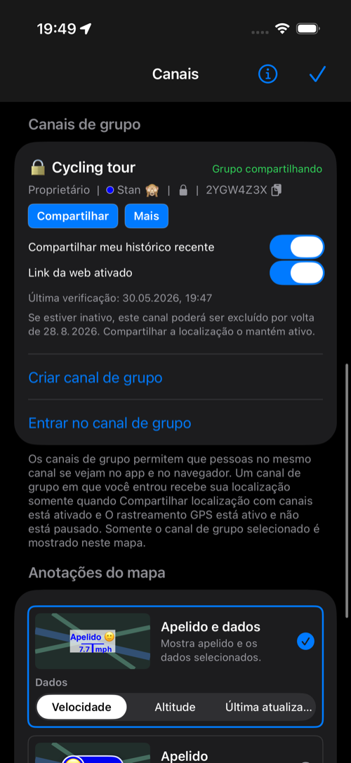 Canal de grupo