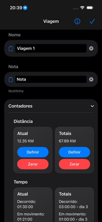 Edit Trip Editor