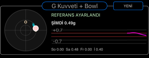 G Kuvveti + Bowl merkezi alan